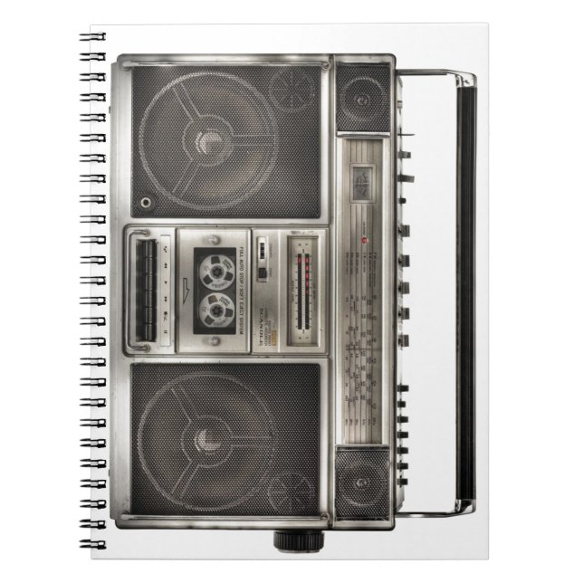 Caderno Espiral Boombox (Frente)