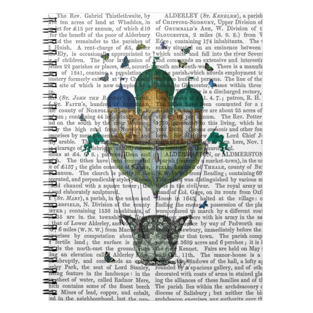 Caderno Espiral Borboleta (Frente)