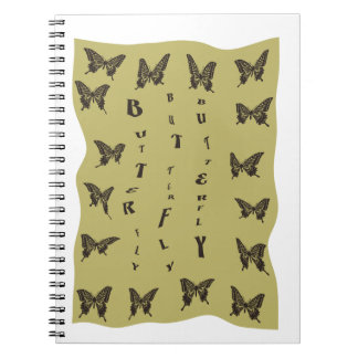 Caderno Espiral Borboleta