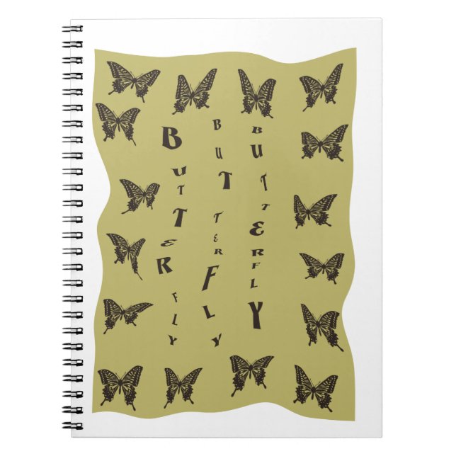 Caderno Espiral Borboleta (Frente)