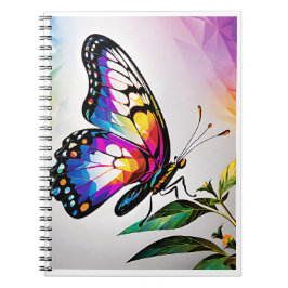 Caderno Espiral Borboleta Adorável