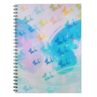 Caderno Espiral Borboleta de Nuvem