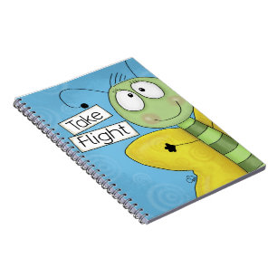 Caderno Espiral Borboleta de Voo