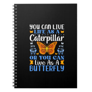 Caderno Espiral borboleta-design