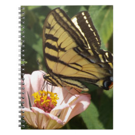 Caderno Espiral Borboleta e Flor