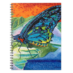 Caderno Espiral Borboleta em ponto II