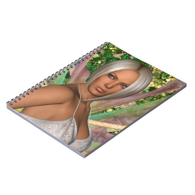 Caderno Espiral Borboleta Fada (Left Side)