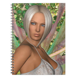 Caderno Espiral Borboleta Fada