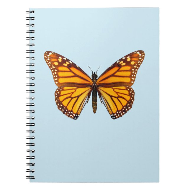 Caderno Espiral Borboleta Monarca (Frente)
