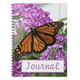 Caderno Espiral Borboleta Monarca
