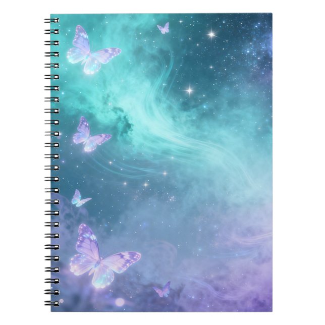 Caderno Espiral Borboleta Sonhadora (Frente)