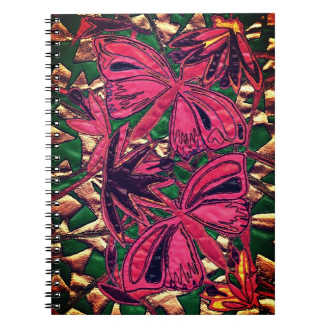 Caderno Espiral Borboletas (Frente)