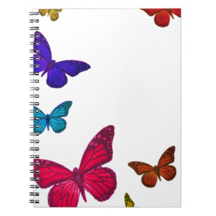 Caderno Espiral Borboletas dançantes