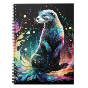 Caderno Espiral Borda do Espectro: As Tartes Brilham