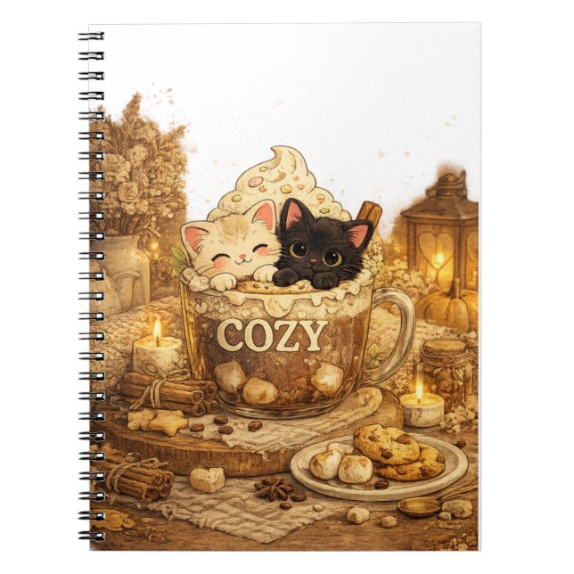 Caderno Espiral bordado (Frente)