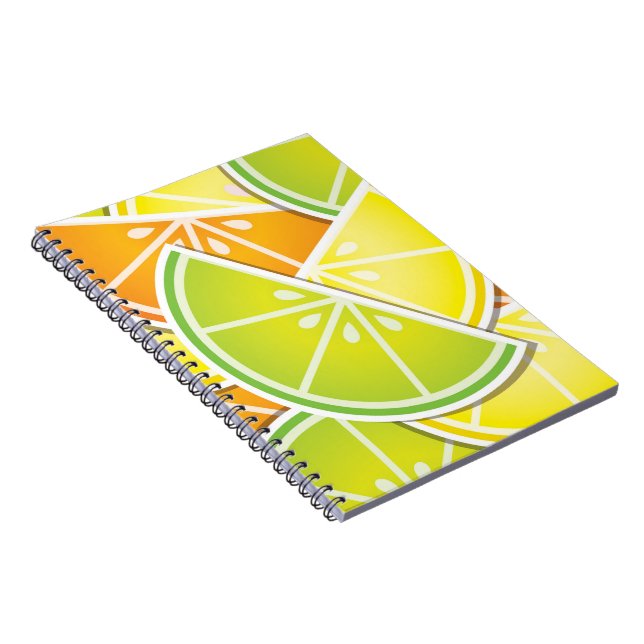 Caderno Espiral Borras de citrinos fungos (Lado Direito)