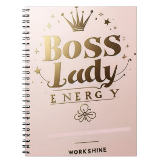 Caderno Espiral Boss Lady Energy Notebook