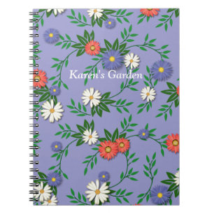 Caderno Espiral Botões de margarida e Solteiros