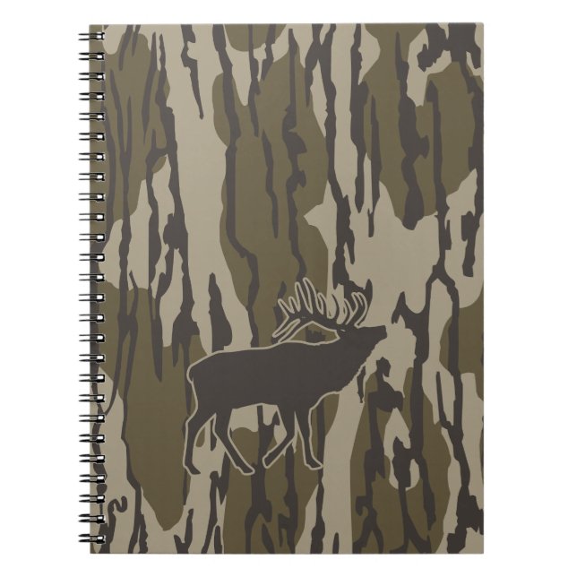 Caderno Espiral Bottomland Camo Hunting Elk (Frente)