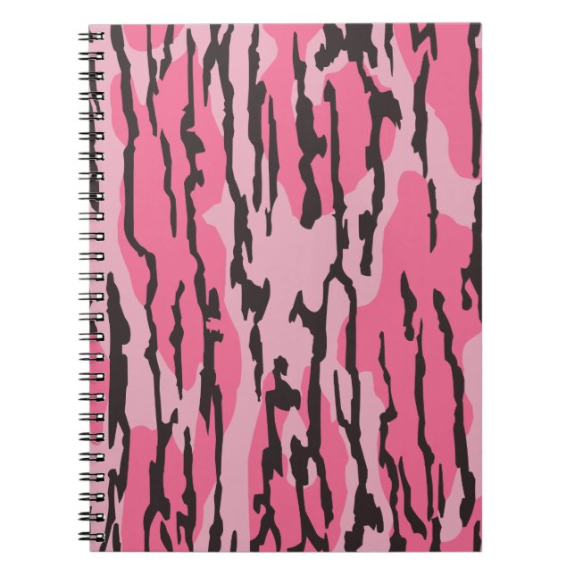 Caderno Espiral Bottomland camo rosa bottomland Camo (Frente)