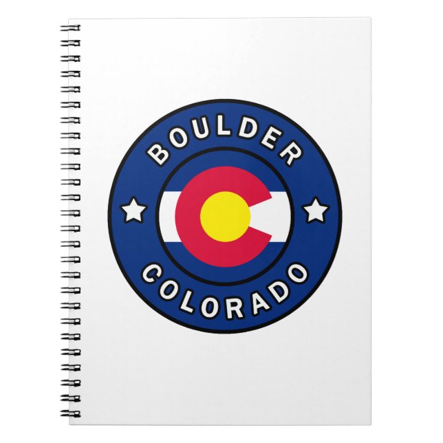 Caderno Espiral Boulder Colorado (Frente)