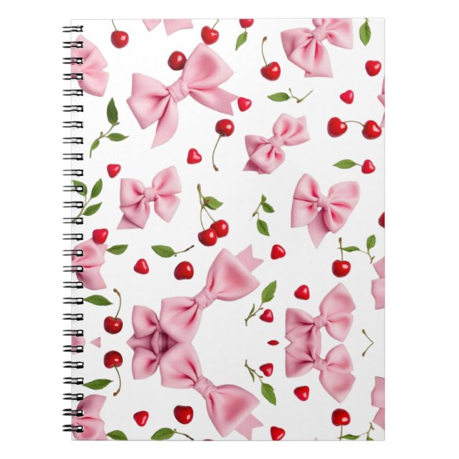Caderno Espiral Bow&cherry (Frente)