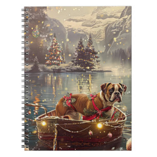 Caderno Espiral Boxer Christmas Fesage Voyage