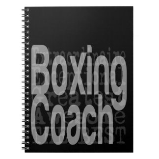 Caderno Espiral Boxing Coach Extraordinaire