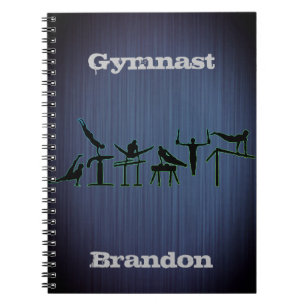 Caderno Espiral Boys Gymnastics Compila Espiral Personalizada