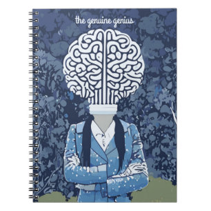 Caderno Espiral Brainy Person