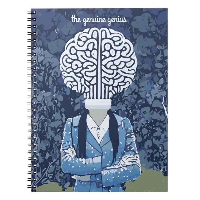 Caderno Espiral Brainy Person (Frente)