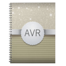 Branco Elegante Metálico Moderno Dourado