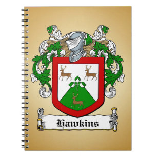 Caderno Espiral Brasão de Armas Hawkins