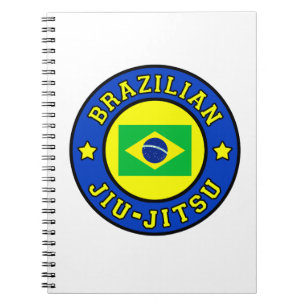 Caderno Espiral Brasileiro Jiu Jitsu