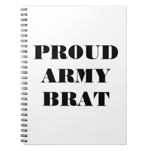 Caderno Espiral Brat do Exército Ortod do Notebook