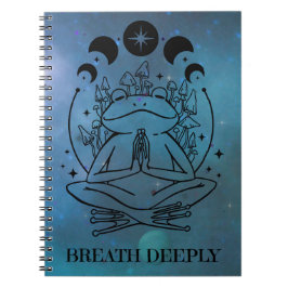 Caderno Espiral Breath Deeply Yoga