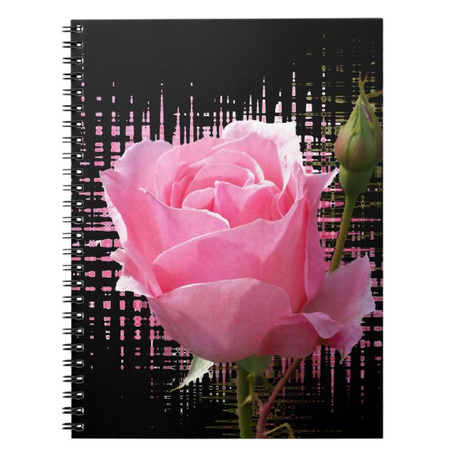 Caderno Espiral brecha rosa rosa rosa rosa (Frente)