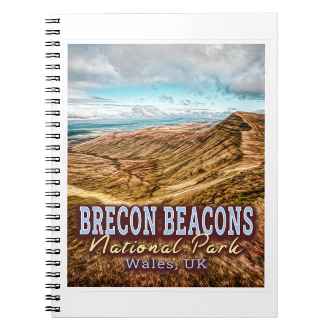 CADERNO ESPIRAL BRECON BEACONS NATIONAL PARK - WALES UK (Frente)