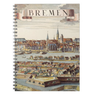 Caderno Espiral Brema, Alemanha, 1719