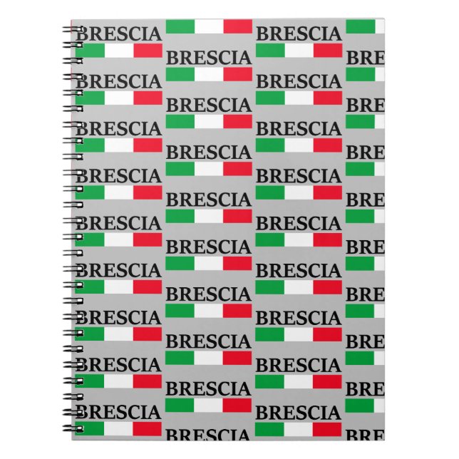 Caderno Espiral Brescia Itália (Frente)