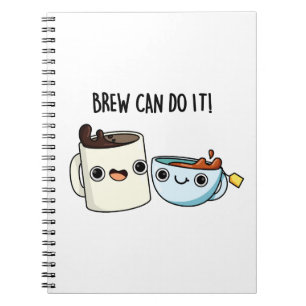 Caderno Espiral Breu Pode Fazer Isso Positivo, Tea Pun