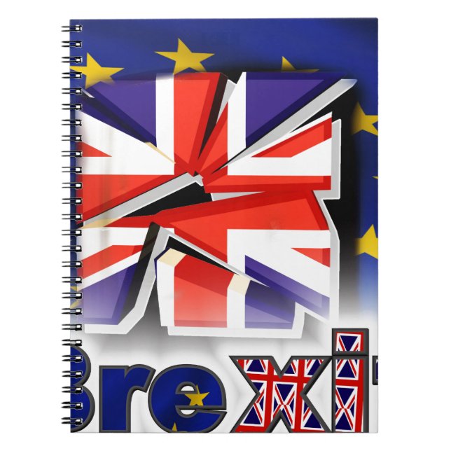 Caderno Espiral brexit (Frente)