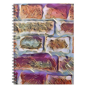 CADERNO ESPIRAL BRICKS