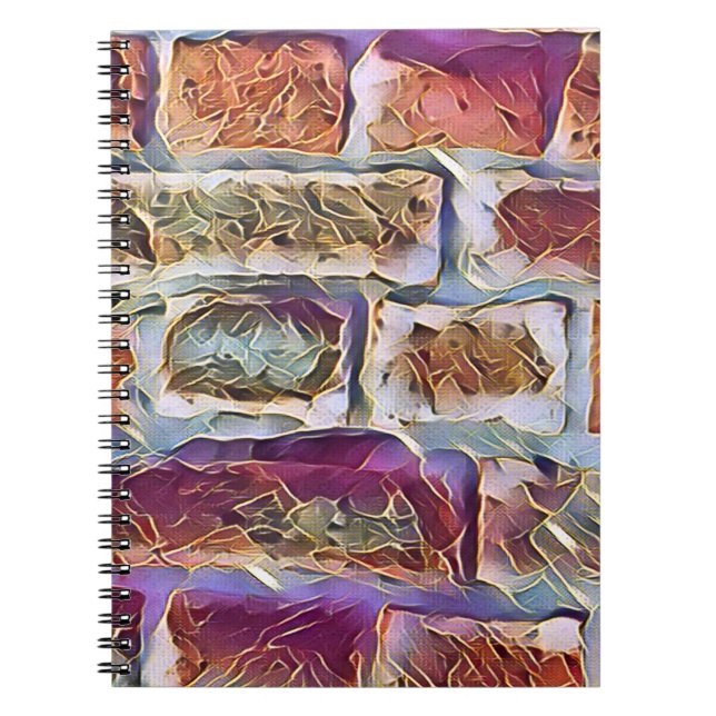 CADERNO ESPIRAL BRICKS (Frente)