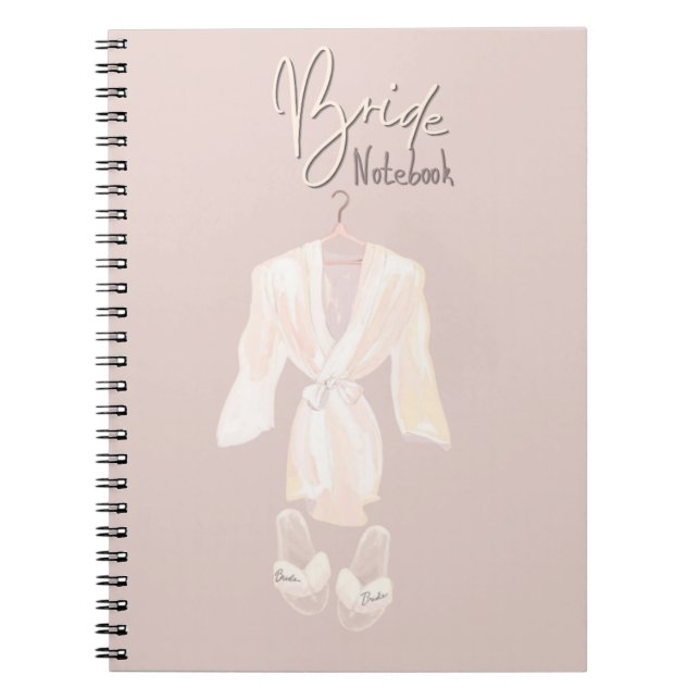 Caderno Espiral Bridal Journal for Wedding Planning and Notes (Frente)