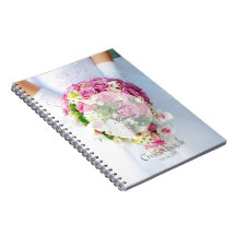 Bridal Lace Flower - livro de convidados de casame