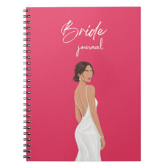 Caderno Espiral Bride To Be Journal for Wedding Ideas and Notes (Frente)