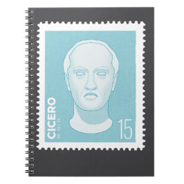 Caderno Espiral Briefmarke Cicero -  