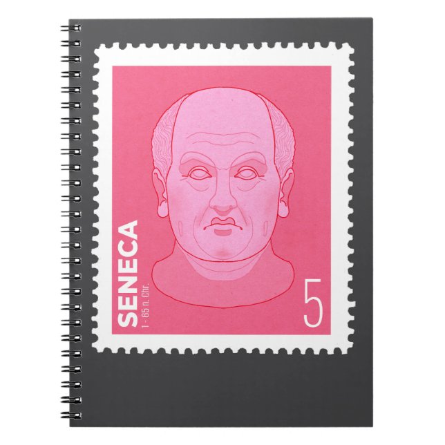 Caderno Espiral Briefmarke Seneca -   (Frente)