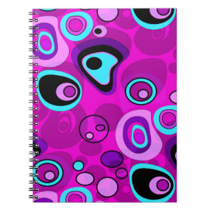 Caderno Espiral Brilho, abstrato